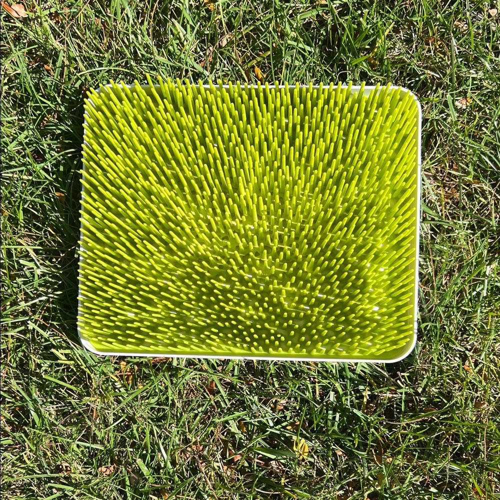 Boon grass Green Bottle Drying Rack 13 1/2 x 11 x 2 1/2